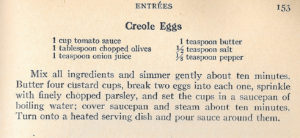 creole eggs