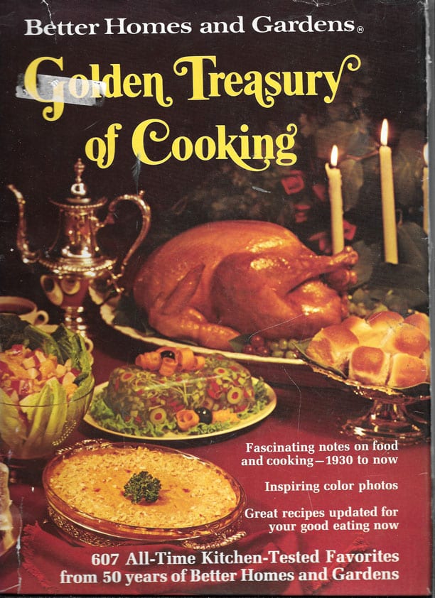 Better Homes And Gardens Golden Treasury Of Cooking With Dust Jacket