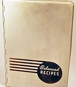 Balanced Recipes by Pillsbury in Atomic Aluminum Case