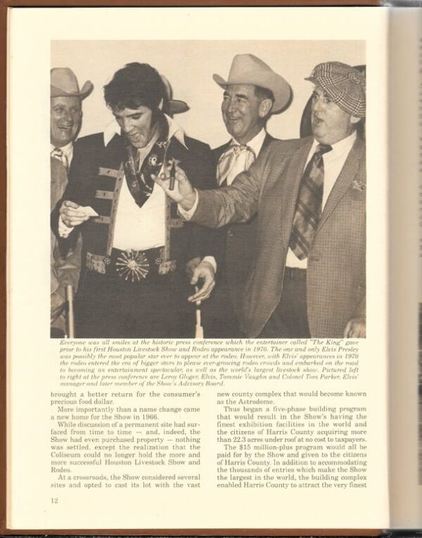 Houston Livestock Show and Rodeo 50th Anniversary Commemorative Cookbook, 1981