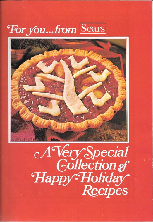 Betty Crocker's Cookbook Sears Happy Holiday