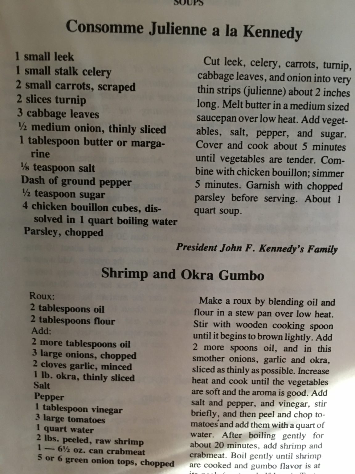Consomme Julienne A La Kennedy Recipe Food Com