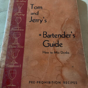 Antique and Vintage Bartender's Guides or Cocktail Books