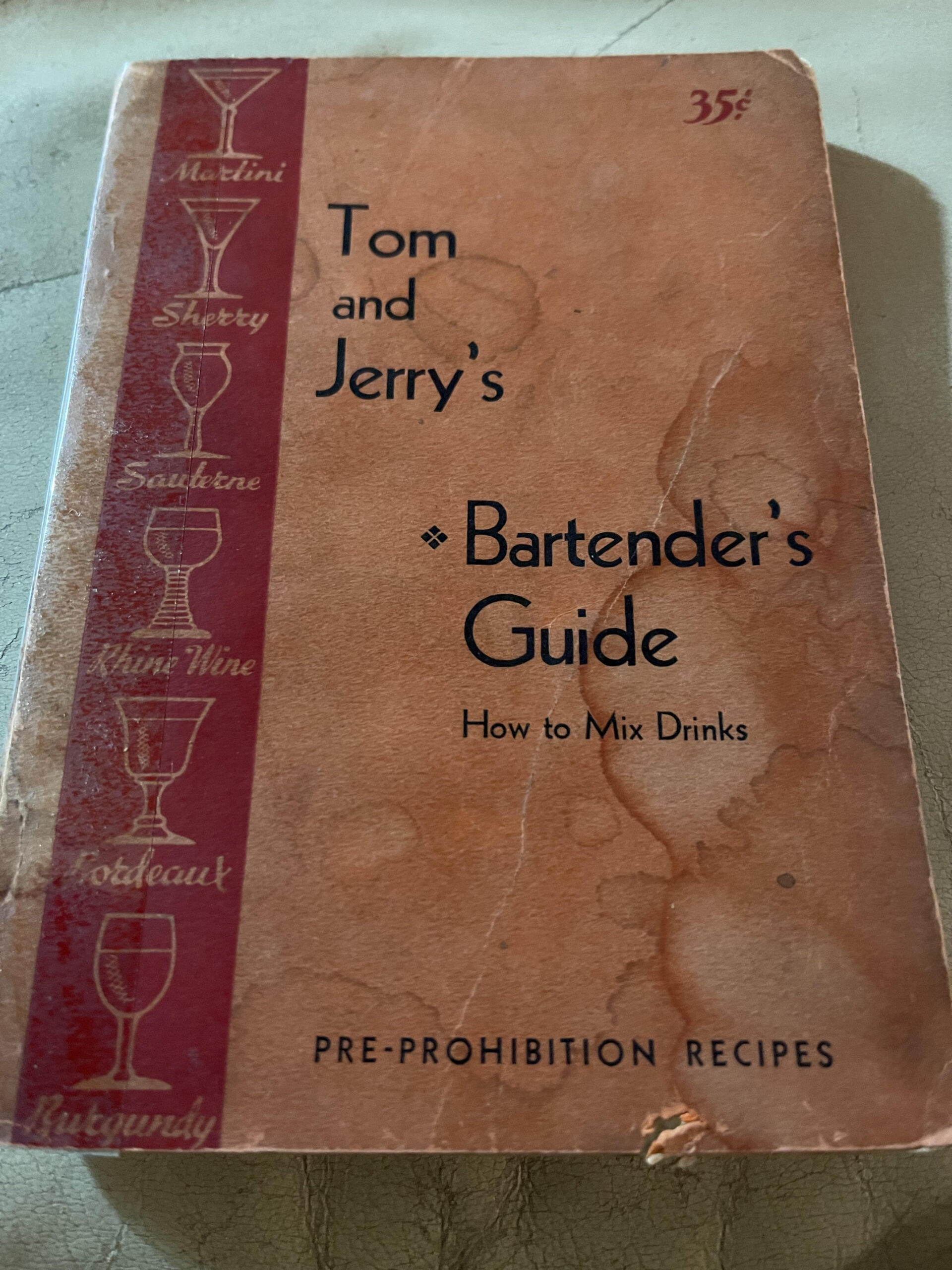 2 Vintage Cocktail Drink Recipe Books Boston Bartender Guide and Benson & Hedges Drink Recipes Old Mr