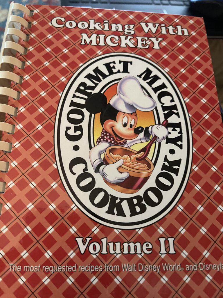 Cooking with Mickey, 1999. Gourmet Mickey Cookbook, Volume II.