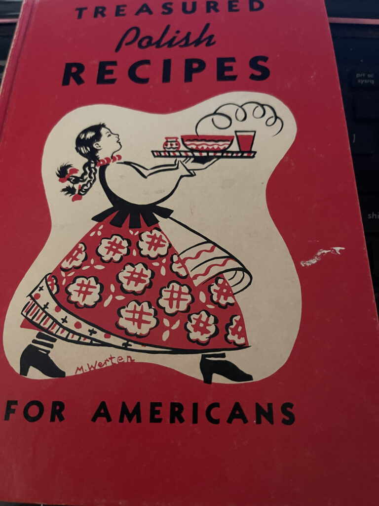 Treasured Polish Recipes Bigos VINTAGE COOKBOOK