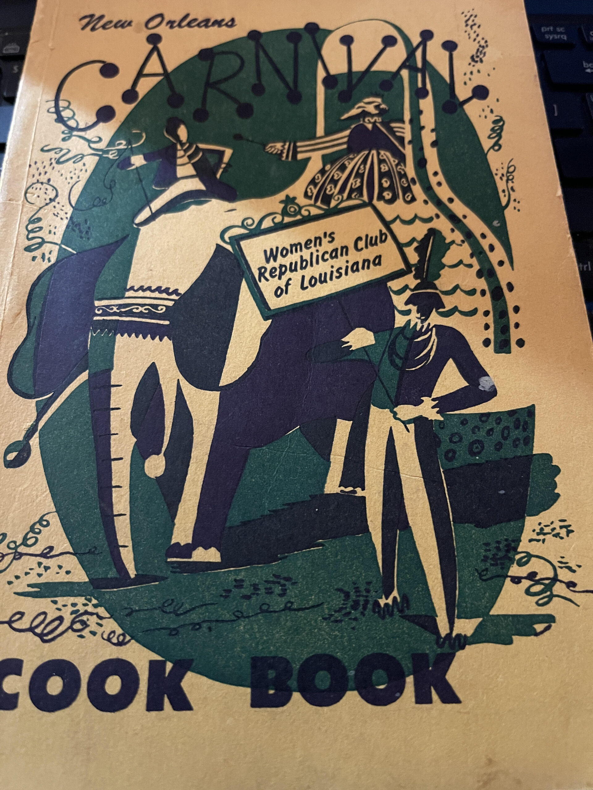 New Orleans Carnival Cook Book, 1951, Women's Republican Club